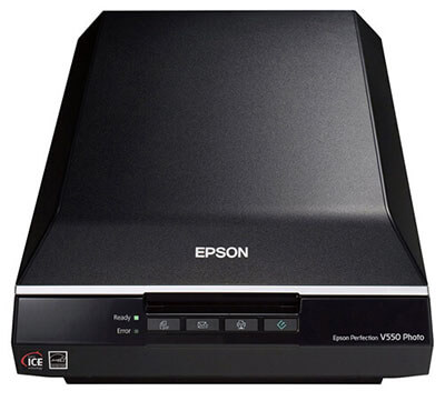 Epson Perfection V550 Color Photo, Image, Film, Negative & Document Scanner