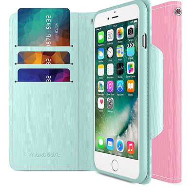 Maxboost Premium iPhone 7 Plus Wallet Case