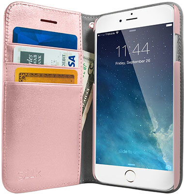 Silk iPhone 7 Rose Gold Wallet Case