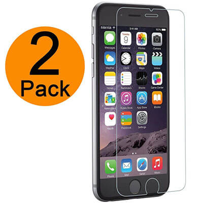 DIMIK 2 Pack Screen Shield for iPhone 7