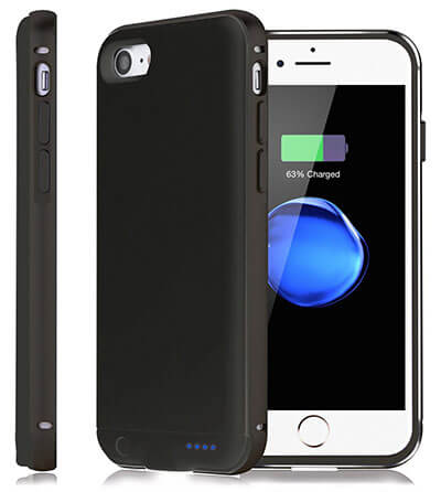 Kattiettery External Battery Charger iPhone 7 Case