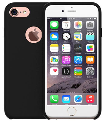 MIATONE Silicone Back Cover Case for iPhone 7