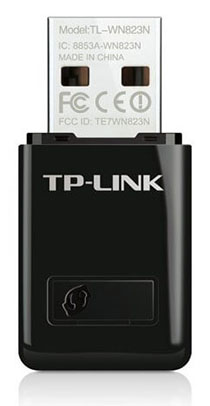 TP-LINK TL-WN823N 300Mbps Wireless Mini USB WiFi Adapter for Windows 10