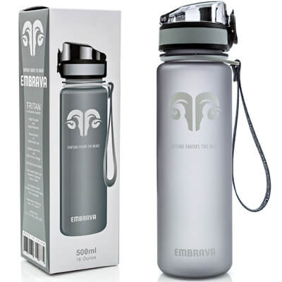 Embrava Premium Sports Water Bottle