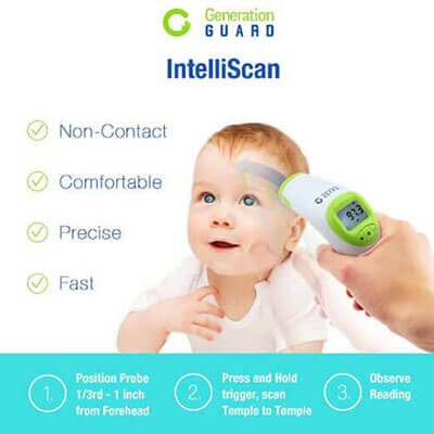 Clinical Forehead Thermometer