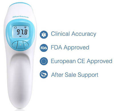 Metene Digital Infrared Non-Contact Forehead Thermometer