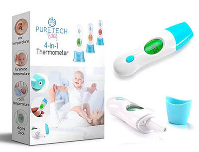 Baby Ear and Forehead Thermometer