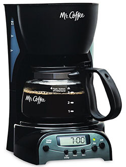 DRX5 Mr. Coffee 4-Cup Coffee Maker