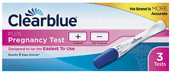Clearblue Plus Pregnancy Test, 3 Pregnancy Tests