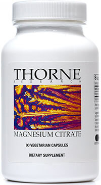Magnesium Citrate Health Supplement