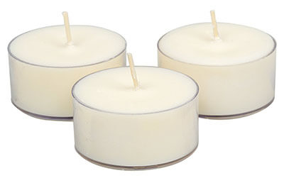 Soy Tealight Candles All Natural Colors