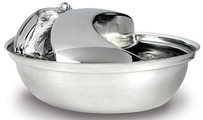 Raindrop Stainless Steel Pet Fountain