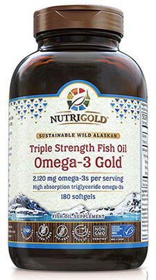 Nutrigold Triple Strength Fish Oil Supplement