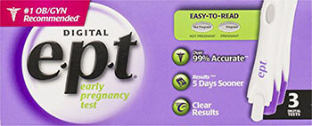 E.p.t. Early Pregnancy Test Digital