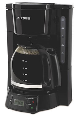 Mr. Coffee BVMC-EVX23 Black Programmable Coffee Maker