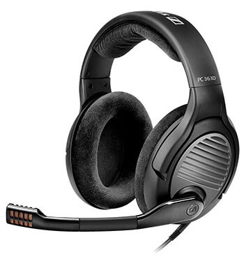 Sennheiser PC 363D High Performance Surround Sound Gaming Headset