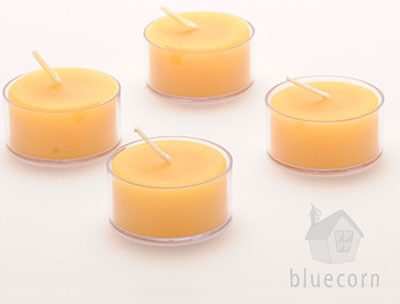 Bluecorn Naturals Beeswax Tea Lights