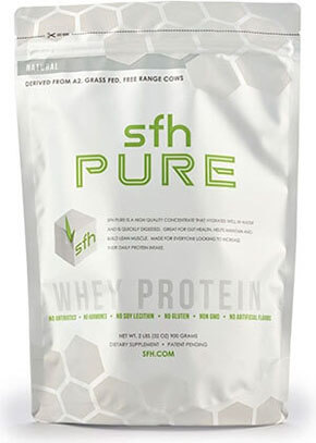 Stronger Faster Healthier Pure Whey Protein Powder