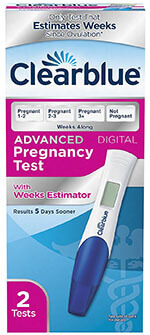 Clearblue Advanced Pregnancy Test with Weeks Estimator