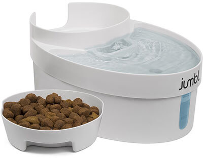 Removable Food Bowl Water Fountain