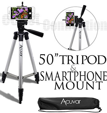 Acuvar 50INTRIPOD Cell Phone Tripod