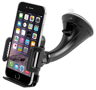 Car Mount Holder, Getron Windshield Dashboard Universal Car Mobile Phone Cradle