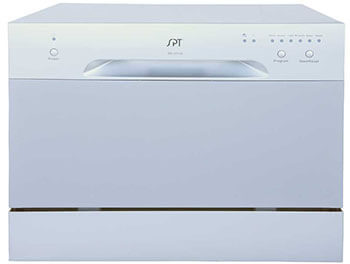 SPT SD-2213S Silver Countertop Dishwasher