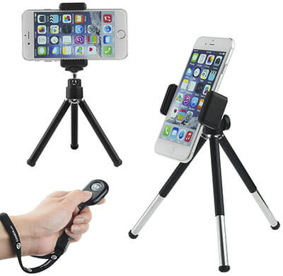 CamKix Universal Tripod with Bluetooth Remote