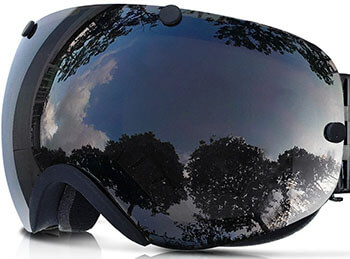 Zionor Snowboard Ski Goggles (with Detachable Lens)