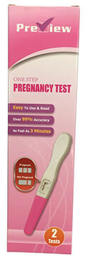 Preview Pregnancy (HCG) Test- Midstream Sticks-2 Pack