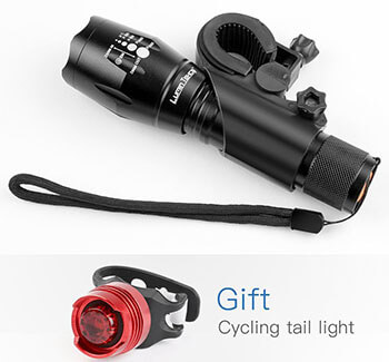 Lumin Tekco Waterproof Bike Light Set