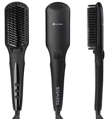 BearMoo Hair Straightening Brush