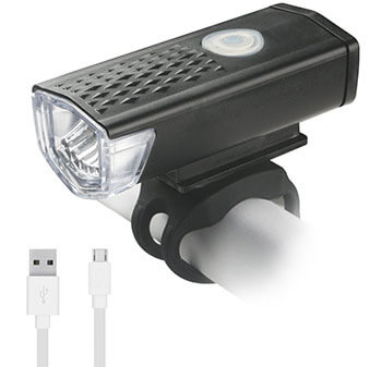 AMOTAIOS Super Bright USB Rechargeable Bike Headlight