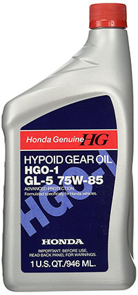 Genuine Honda Hgo-1 GI-5 Hypoid Gear Oil