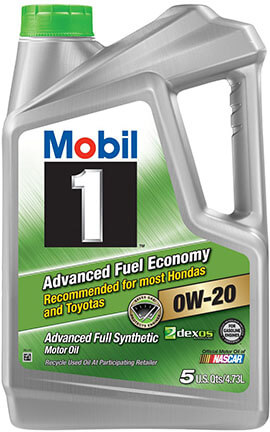 Mobil 1 120758 Synthetic Motor Oil 0W-20