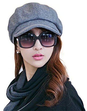 Siggi Visor Beret Newsboy Hat for Women