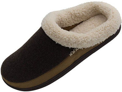 Vonmay Wool Plush House Slippers
