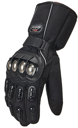 ILM XL Black Motorcycle Riding Winter Gloves