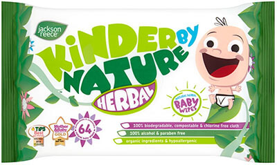 Jackson Reece All-Natural Herbal Baby Wipes