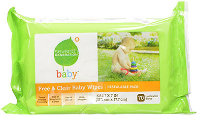 Seventh Generation Original Clear Baby Wipes