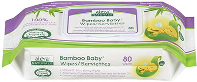 Aleva Naturals Bamboo Baby Wipes