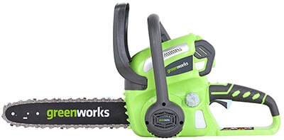 GreenWorks 20262 G-MAX 40V Cordless Chainsaw 12-Inch