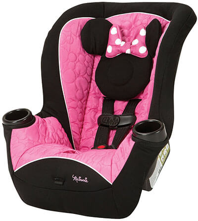 Disney APT 40RF Pink Mouseketeer Minnie Convertible Car Seat