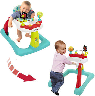 Kolcraft Tiny Steps Jubilee 2-in-1 Activity Walker