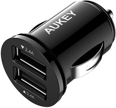Aukey Dual Port USB Car Charger