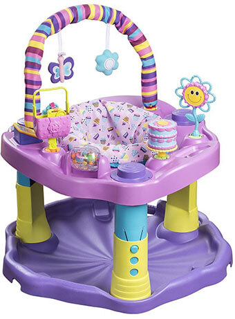 Evenflo Exersaucer Bounce and Learn Sweet Tea Party