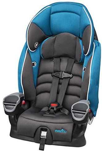 Evenflo Maestro Booster Car Seat Toddler Thunder