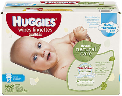 Huggies Natural Care Baby Wipes