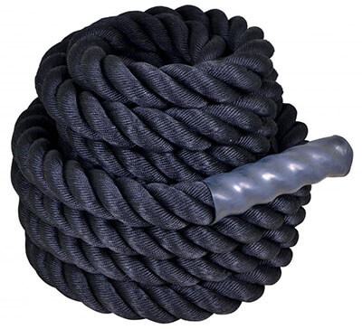 FDW 2” 30ft Poly Dac Strength Training Battle Rope