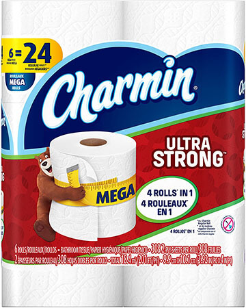 Charmin Mega Roll Ultra Strong Bath Tissue